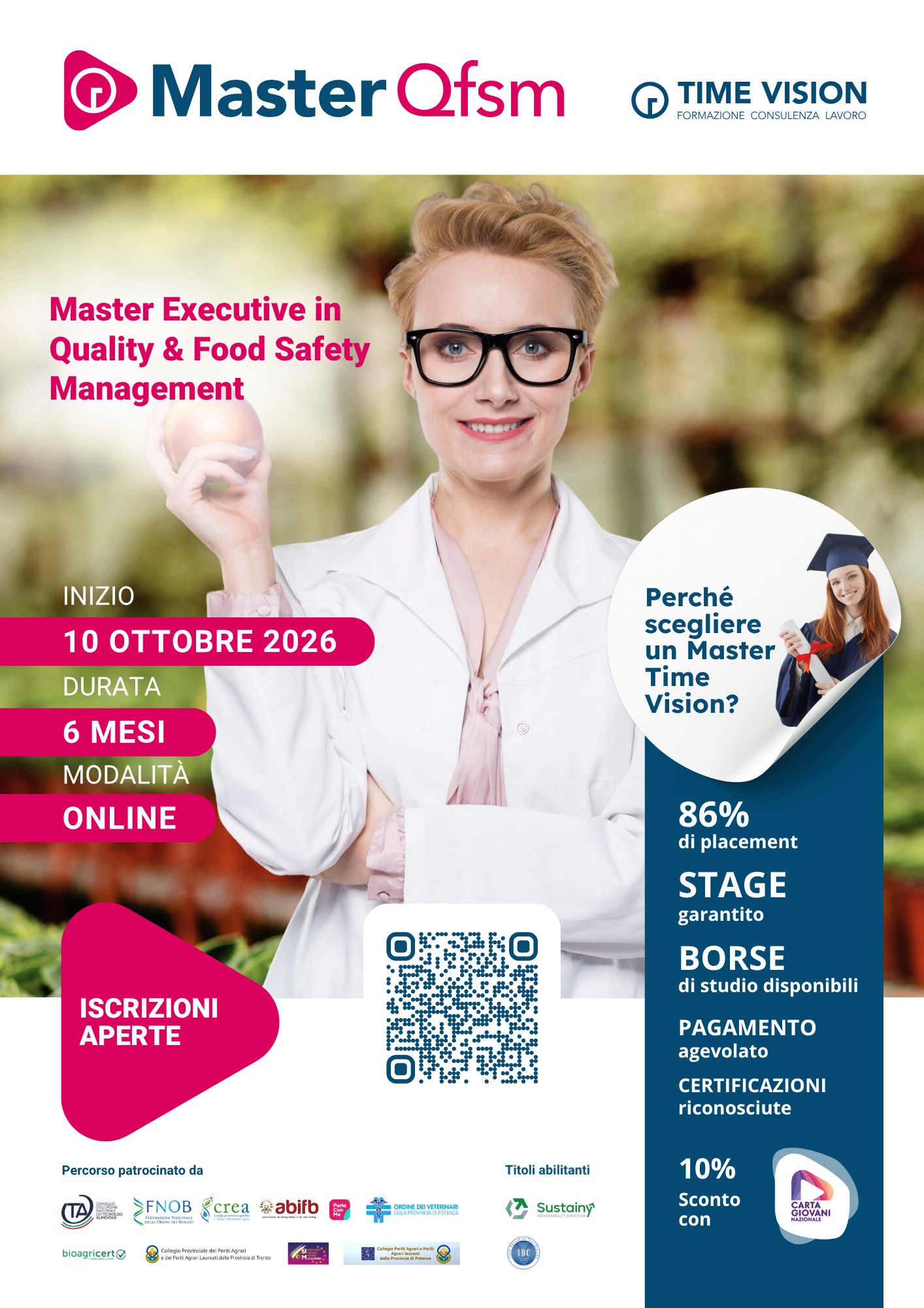 Master Quality & Food Safety Management ed. XXVI